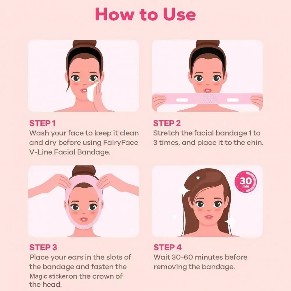 Women Face Slimming Bandage Face Lifting Band V Line Shaper