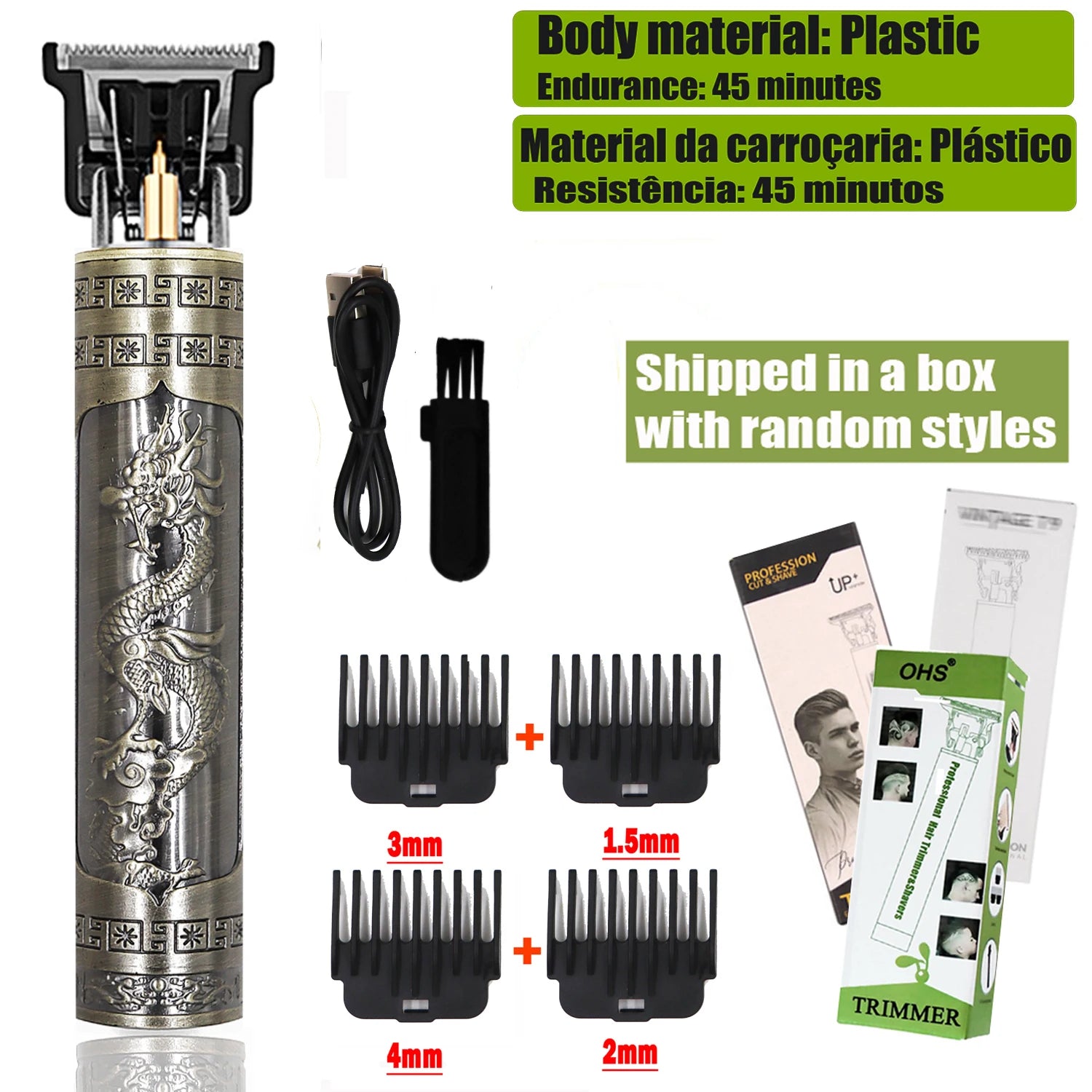 T9 Hair Clipper Repair Beard Shaving Body Hair Electric Machine