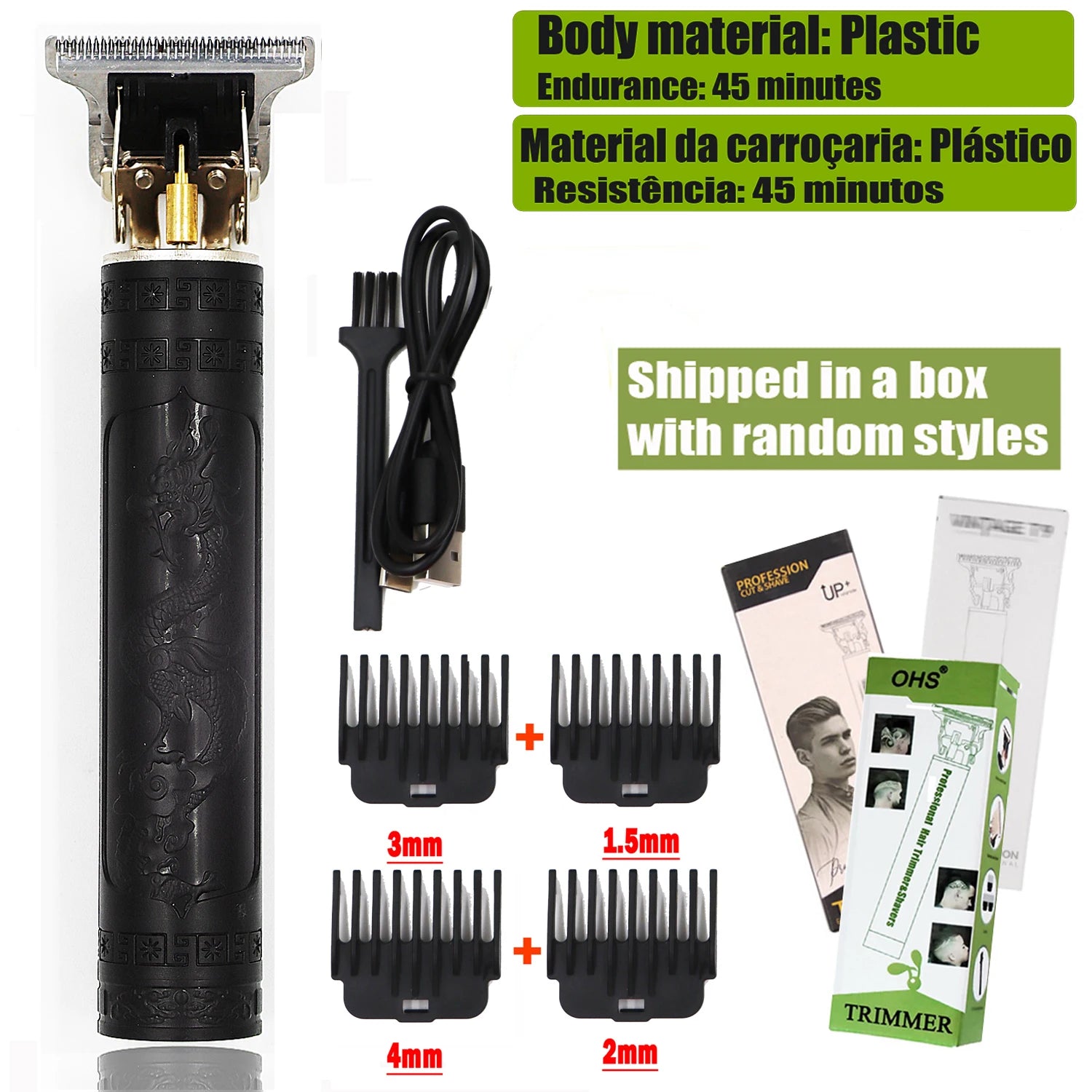 T9 Hair Clipper Repair Beard Shaving Body Hair Electric Machine