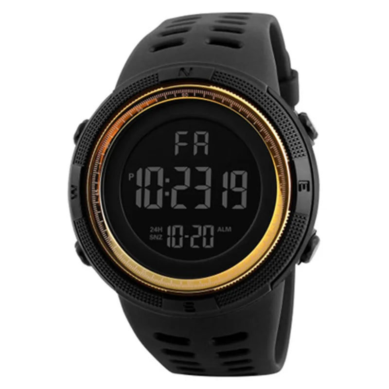 Electronic Watch For Mens Military Sports Watches Luminous Multifunction