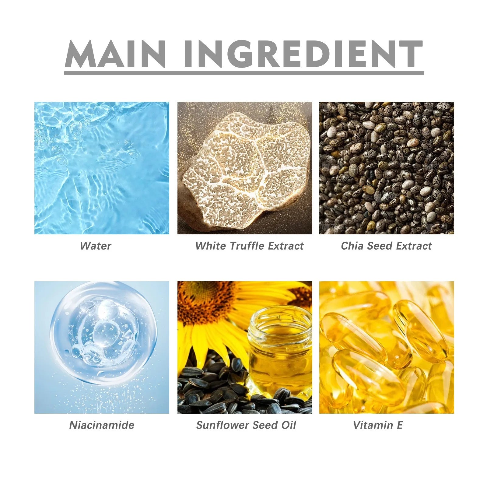 Facial Serum White Truffle Hydrating Spray Moisturizing Essence Skin Repairing