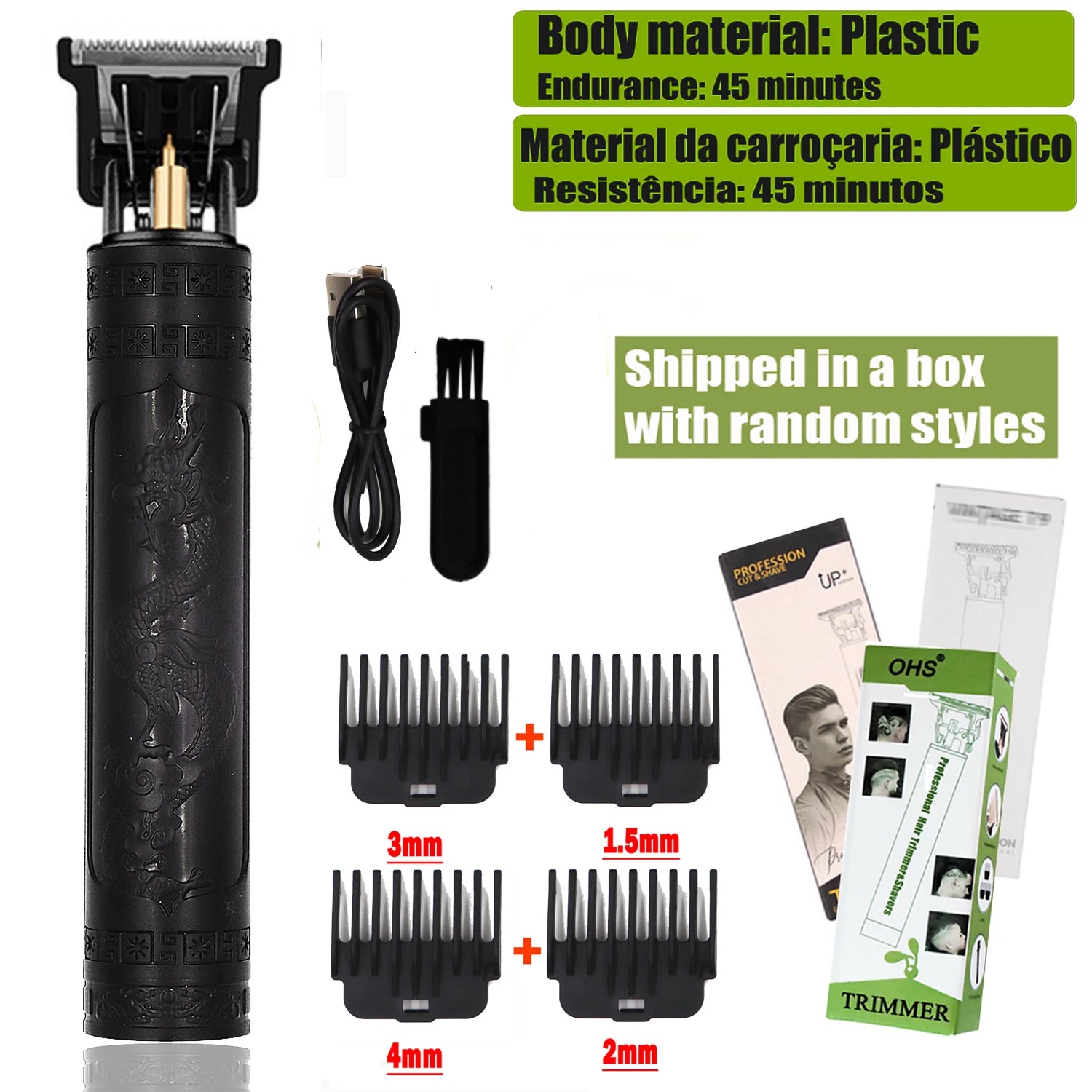 T9 Hair Clipper Repair Beard Shaving Body Hair Electric Machine