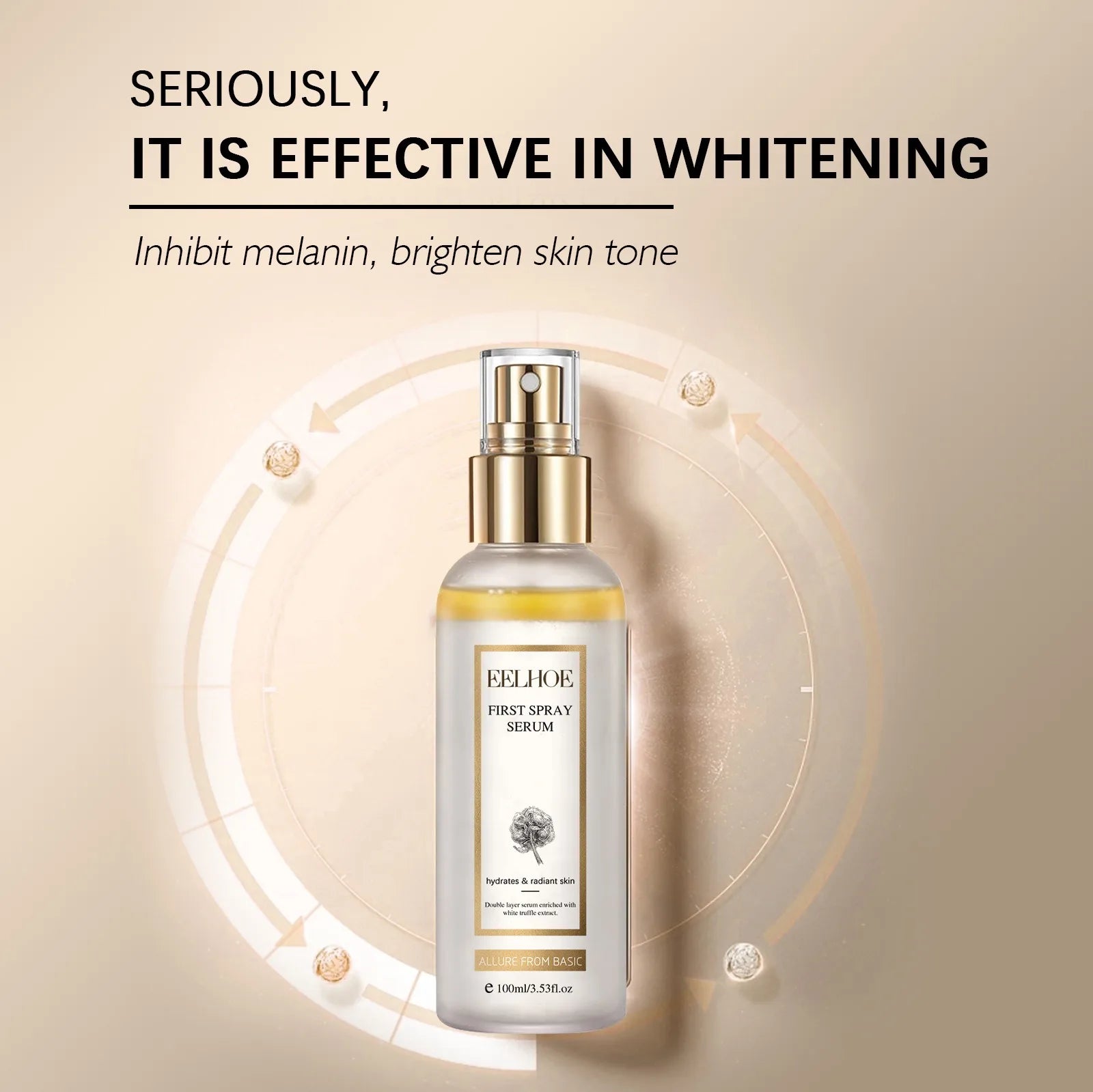 Facial Serum White Truffle Hydrating Spray Moisturizing Essence Skin Repairing