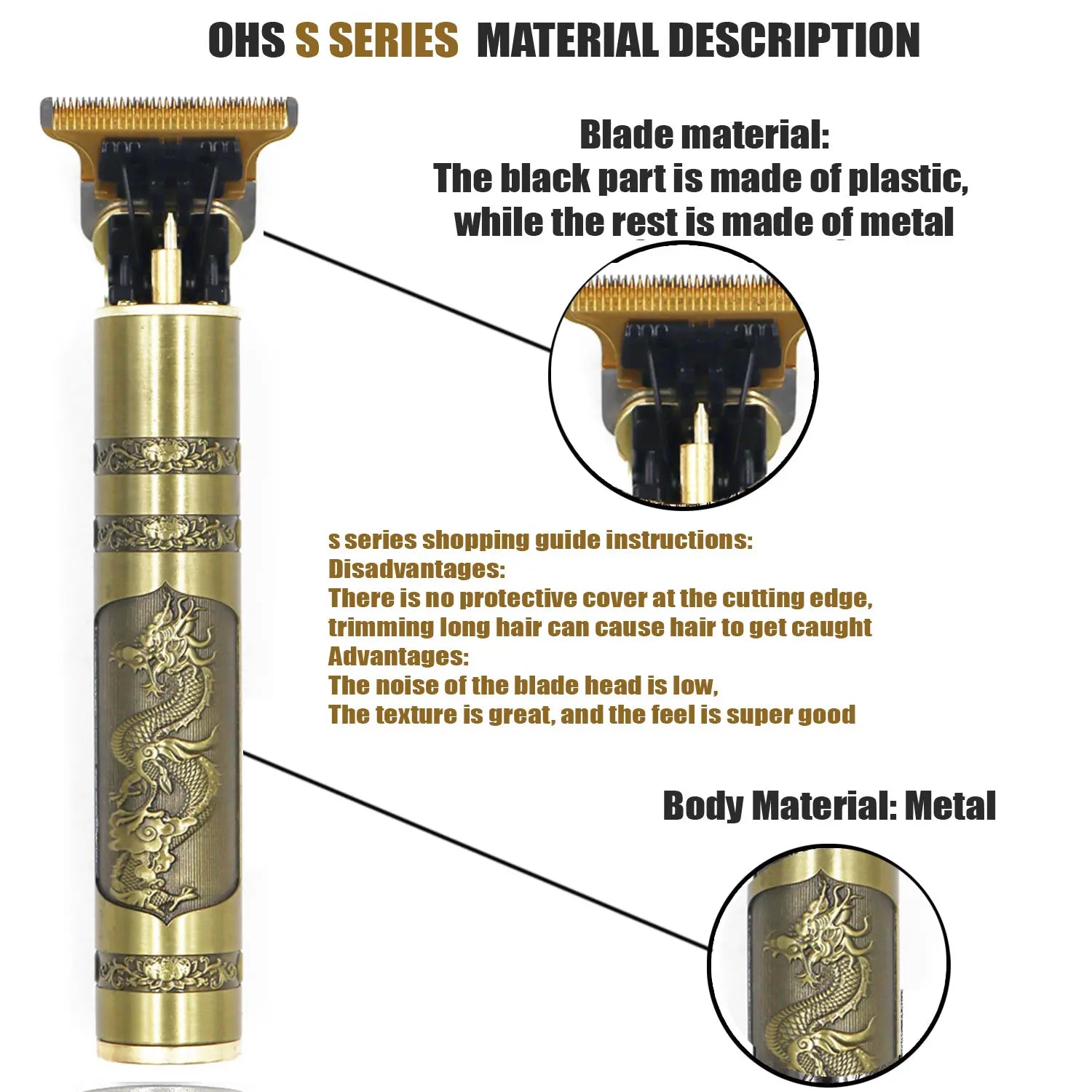 T9 Hair Clipper Repair Beard Shaving Body Hair Electric Machine