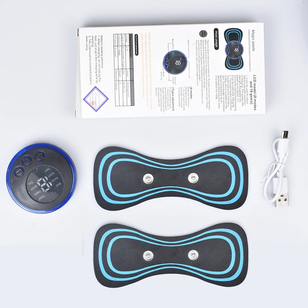 Neck Massager Mini Electric Neck Massage EMS Cervical Back